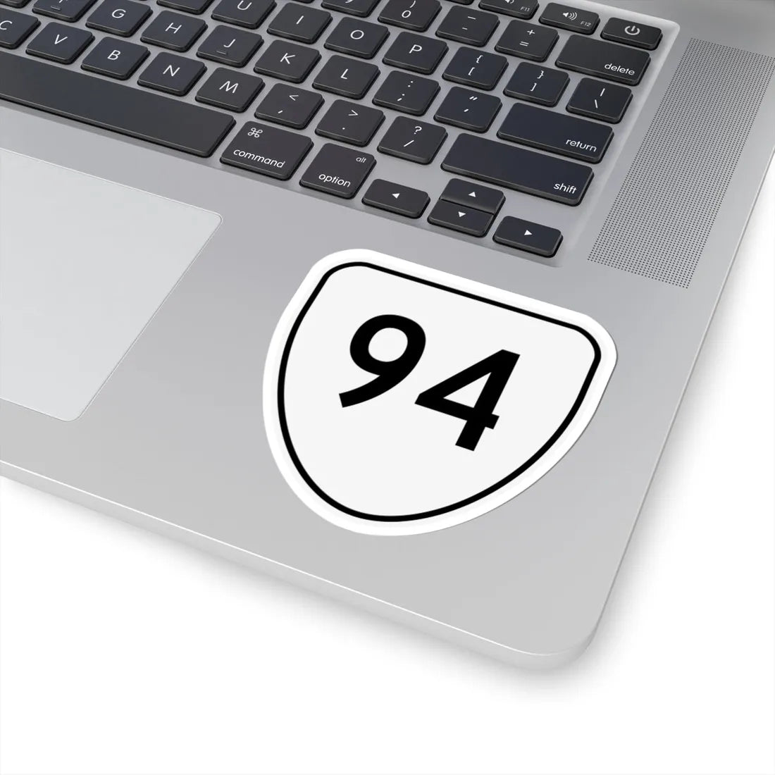 Virginia 94 1956 (Virginia) (Road Sign) STICKER Vinyl Kiss-Cut Decal - The Sticker Space