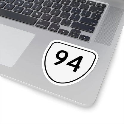 Virginia 94 1956 (Virginia) (Road Sign) STICKER Vinyl Kiss-Cut Decal - The Sticker Space