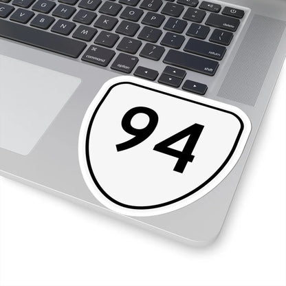 Virginia 94 1956 (Virginia) (Road Sign) STICKER Vinyl Kiss-Cut Decal - The Sticker Space