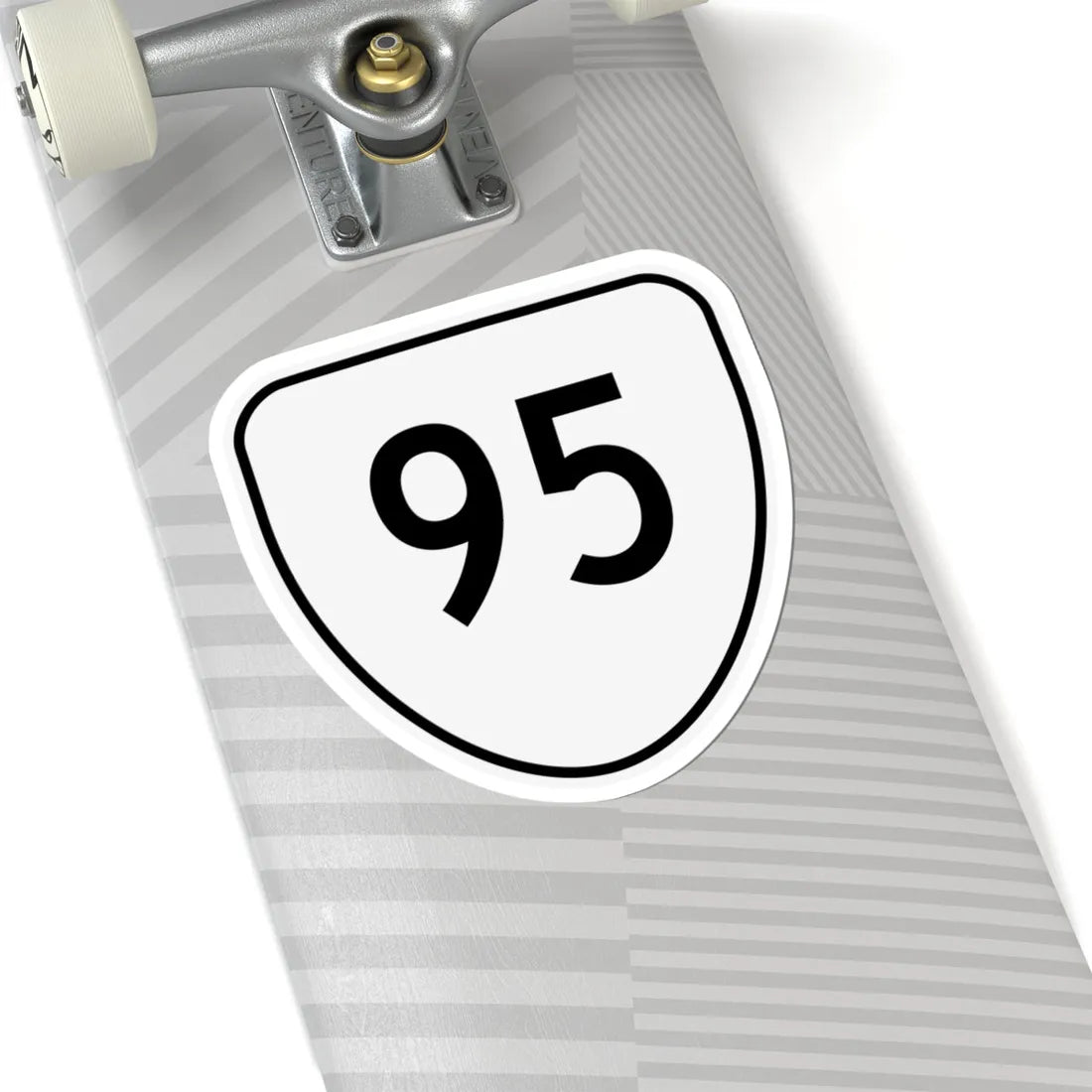 Virginia 95 1956 (Virginia) (Road Sign) STICKER Vinyl Kiss-Cut Decal - The Sticker Space