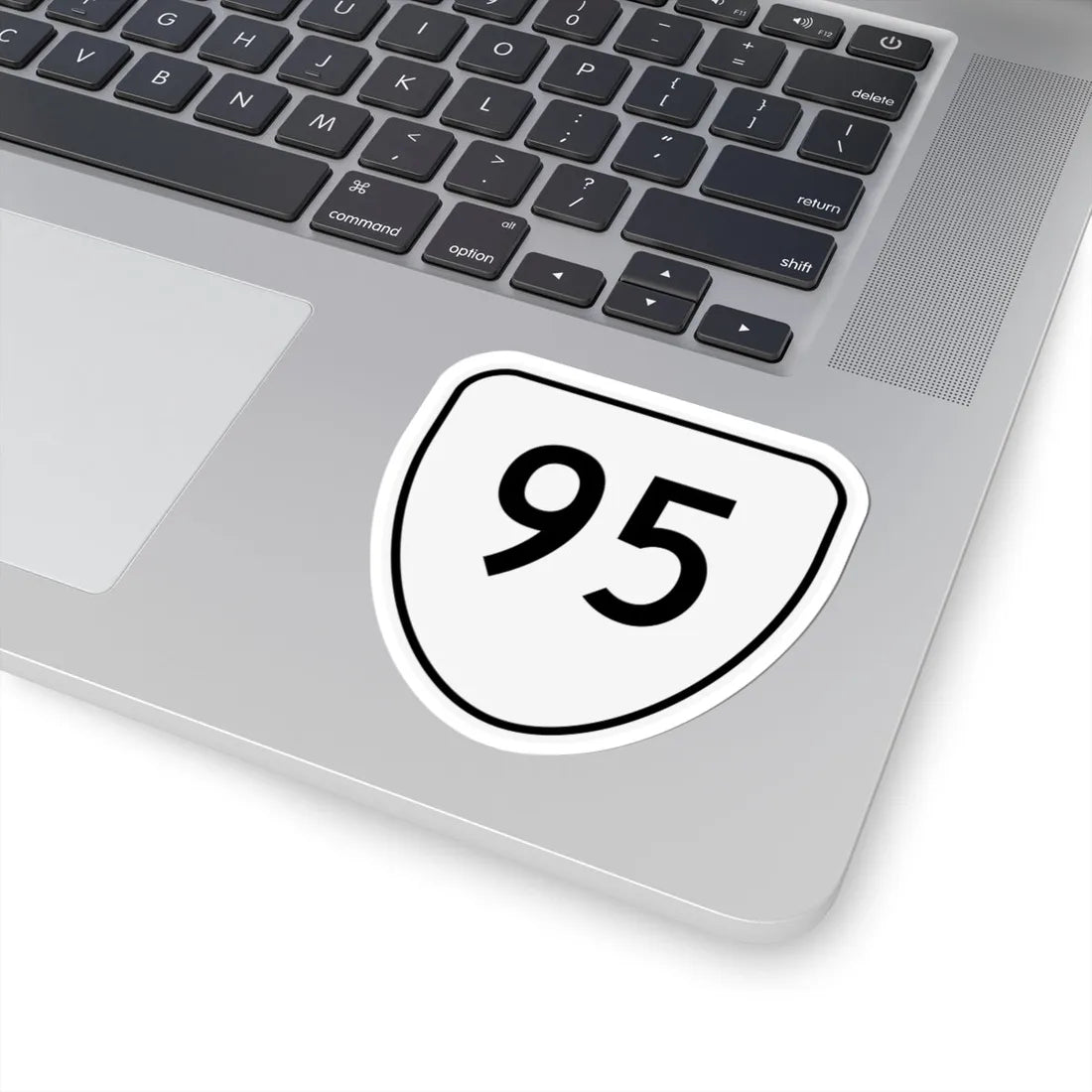 Virginia 95 1956 (Virginia) (Road Sign) STICKER Vinyl Kiss-Cut Decal - The Sticker Space