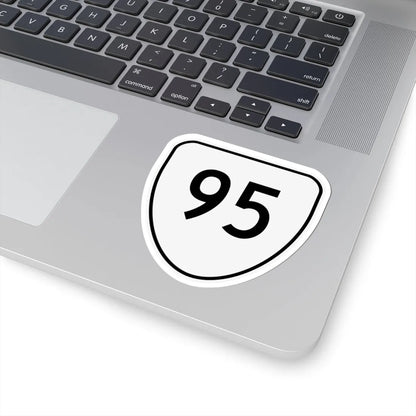 Virginia 95 1956 (Virginia) (Road Sign) STICKER Vinyl Kiss-Cut Decal - The Sticker Space