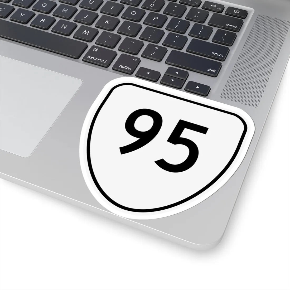 Virginia 95 1956 (Virginia) (Road Sign) STICKER Vinyl Kiss-Cut Decal - The Sticker Space