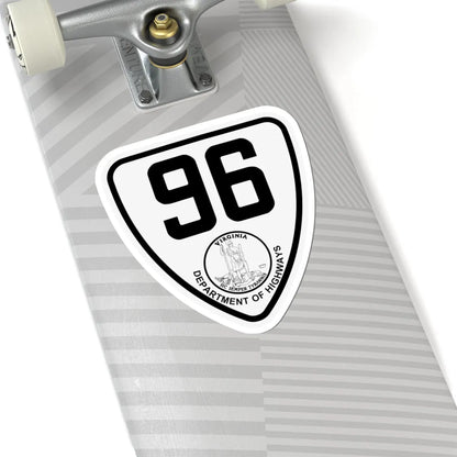 Virginia 96 1924 (Virginia) (Road Sign) STICKER Vinyl Kiss-Cut Decal - The Sticker Space