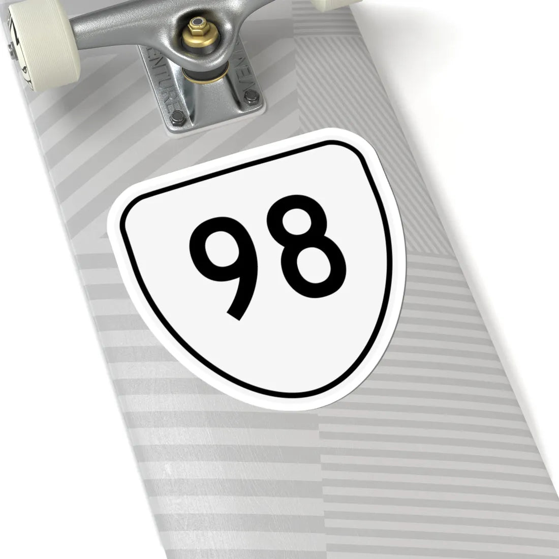 Virginia 98 1956 (Virginia) (Road Sign) STICKER Vinyl Kiss-Cut Decal - The Sticker Space