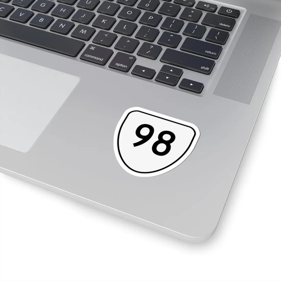 Virginia 98 1956 (Virginia) (Road Sign) STICKER Vinyl Kiss-Cut Decal - The Sticker Space