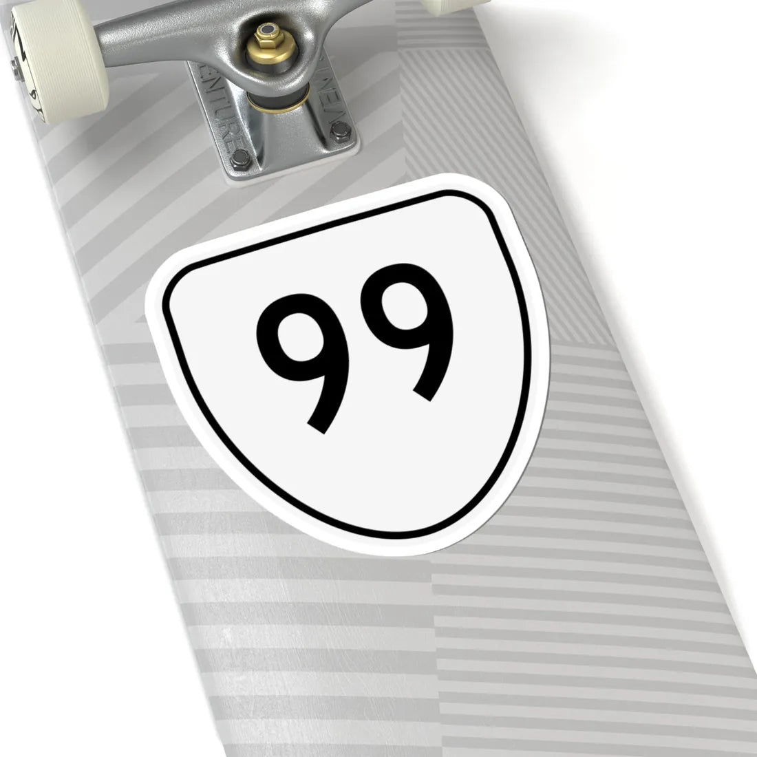 Virginia 99 1956 (Virginia) (Road Sign) STICKER Vinyl Kiss-Cut Decal - The Sticker Space