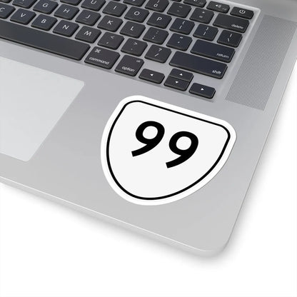 Virginia 99 1956 (Virginia) (Road Sign) STICKER Vinyl Kiss-Cut Decal - The Sticker Space