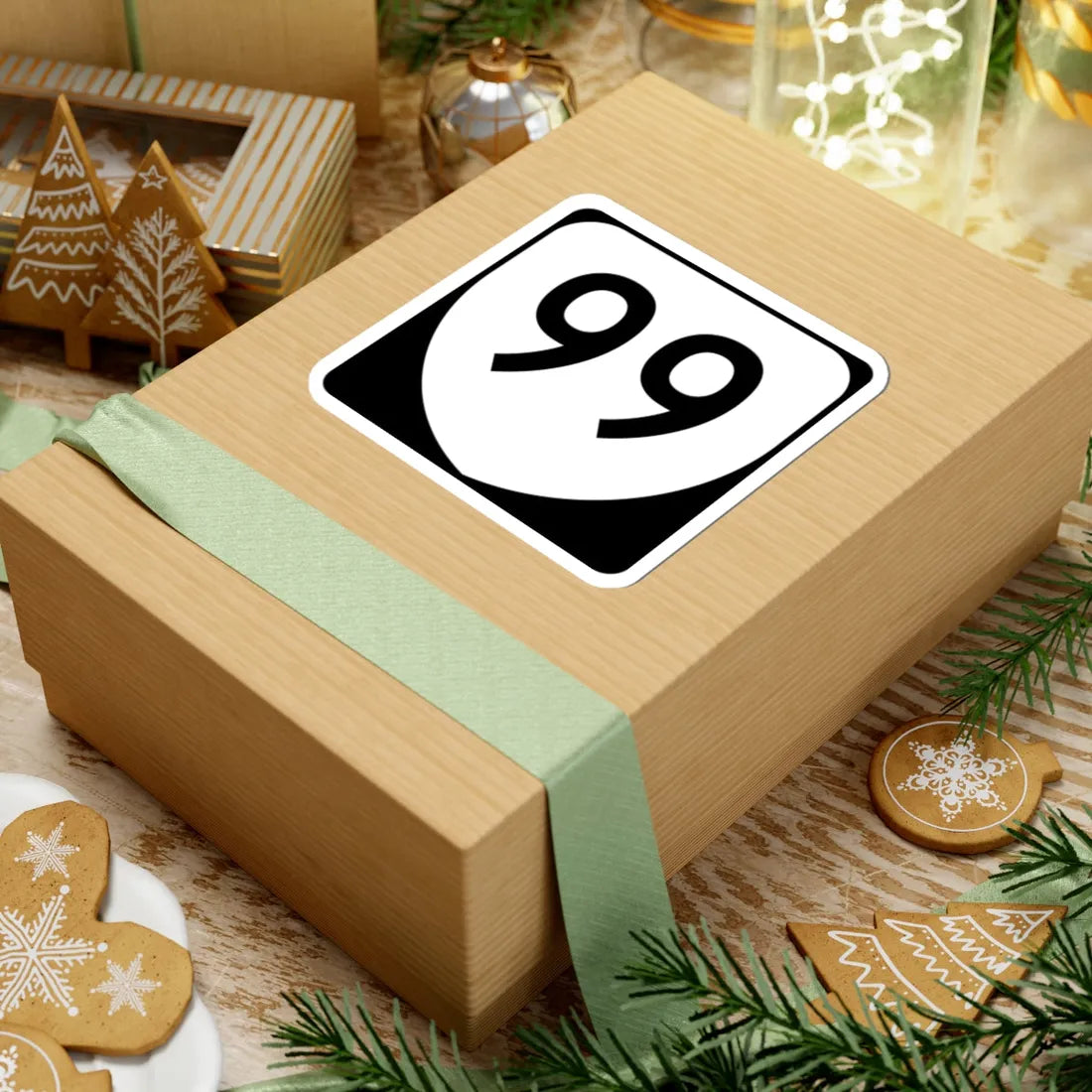 Virginia 99 (Virginia) (Road Sign) STICKER Vinyl Kiss-Cut Decal - The Sticker Space