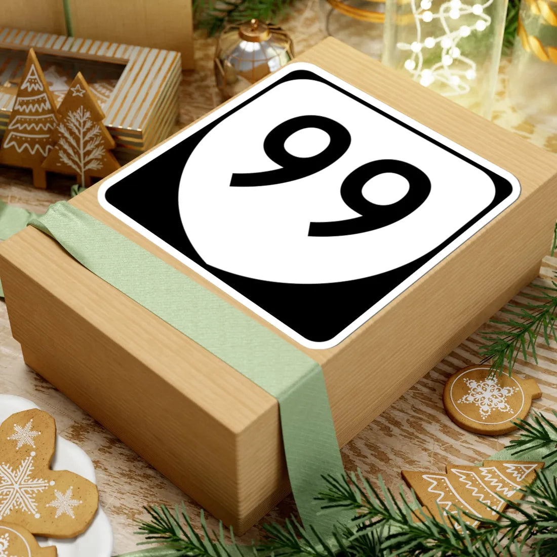 Virginia 99 (Virginia) (Road Sign) STICKER Vinyl Kiss-Cut Decal - The Sticker Space