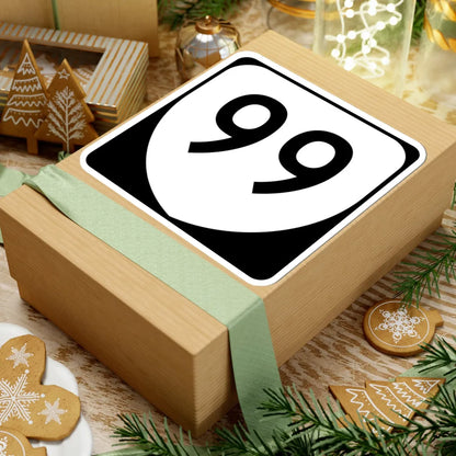 Virginia 99 (Virginia) (Road Sign) STICKER Vinyl Kiss-Cut Decal - The Sticker Space