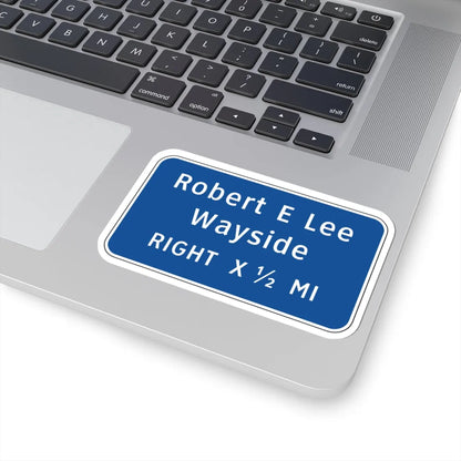 Virginia I-V13R (Virginia) (Road Sign) STICKER Vinyl Kiss-Cut Decal - The Sticker Space