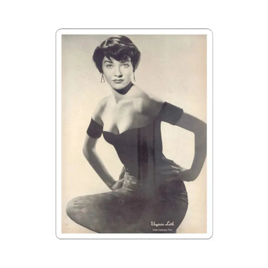 Virginia Leith #14 (Vintage Female Icon) STICKER Vinyl Kiss-Cut Decal 2 Inch White - The Sticker Space
