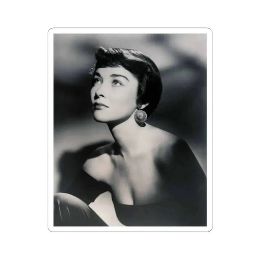 Virginia Leith #23 (Vintage Female Icon) STICKER Vinyl Kiss-Cut Decal 2 Inch White - The Sticker Space