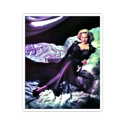 Virginia Mayo #121 (Vintage Female Icon) STICKER Vinyl Kiss-Cut Decal 4 Inch White - The Sticker Space