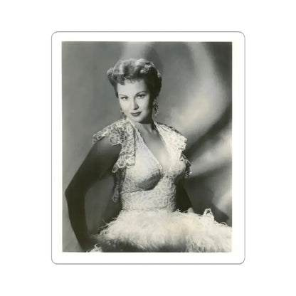Virginia Mayo #144 (Vintage Female Icon) STICKER Vinyl Kiss-Cut Decal 4 Inch White - The Sticker Space