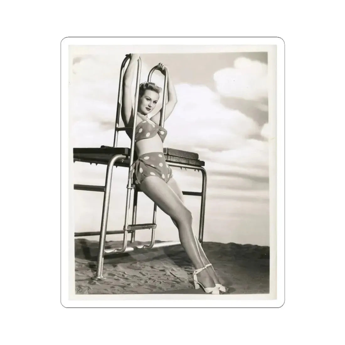 Virginia Mayo #151 (Vintage Female Icon) STICKER Vinyl Kiss-Cut Decal 4 Inch White - The Sticker Space