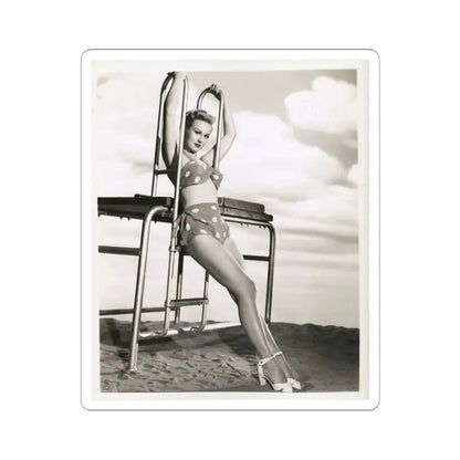 Virginia Mayo #151 (Vintage Female Icon) STICKER Vinyl Kiss-Cut Decal 4 Inch White - The Sticker Space