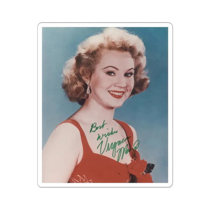 Virginia Mayo #153 (Vintage Female Icon) STICKER Vinyl Kiss-Cut Decal 4 Inch White - The Sticker Space