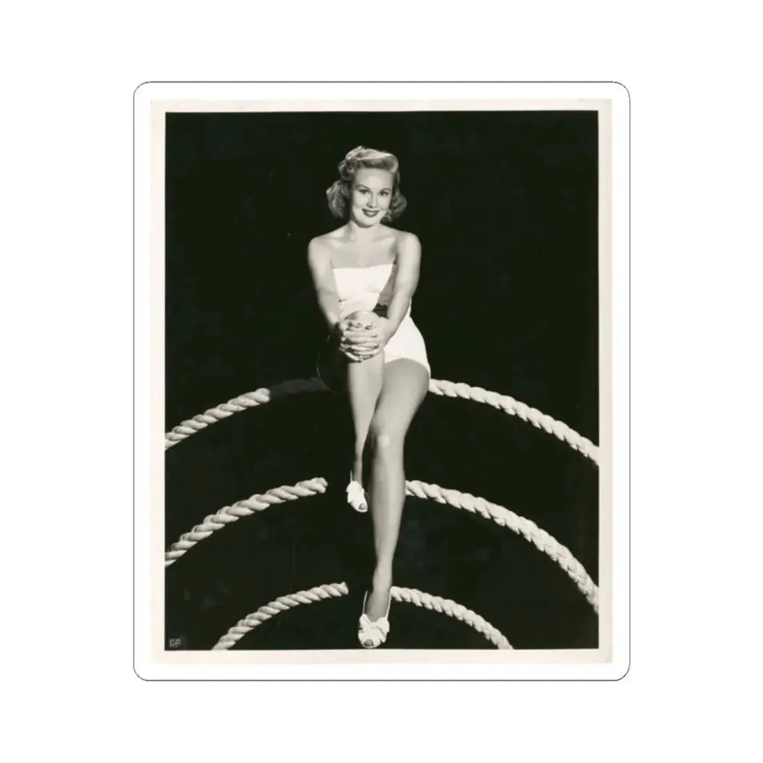 Virginia Mayo #157 (Vintage Female Icon) STICKER Vinyl Kiss-Cut Decal 2 Inch White - The Sticker Space