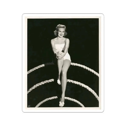 Virginia Mayo #157 (Vintage Female Icon) STICKER Vinyl Kiss-Cut Decal 2 Inch White - The Sticker Space