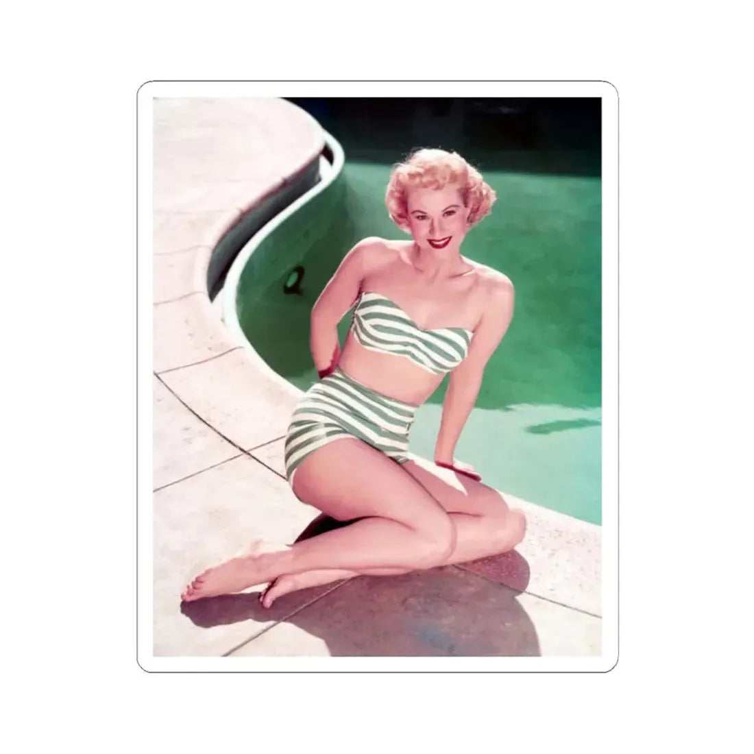 Virginia Mayo #16 (Vintage Female Icon) STICKER Vinyl Kiss-Cut Decal 2 Inch White - The Sticker Space