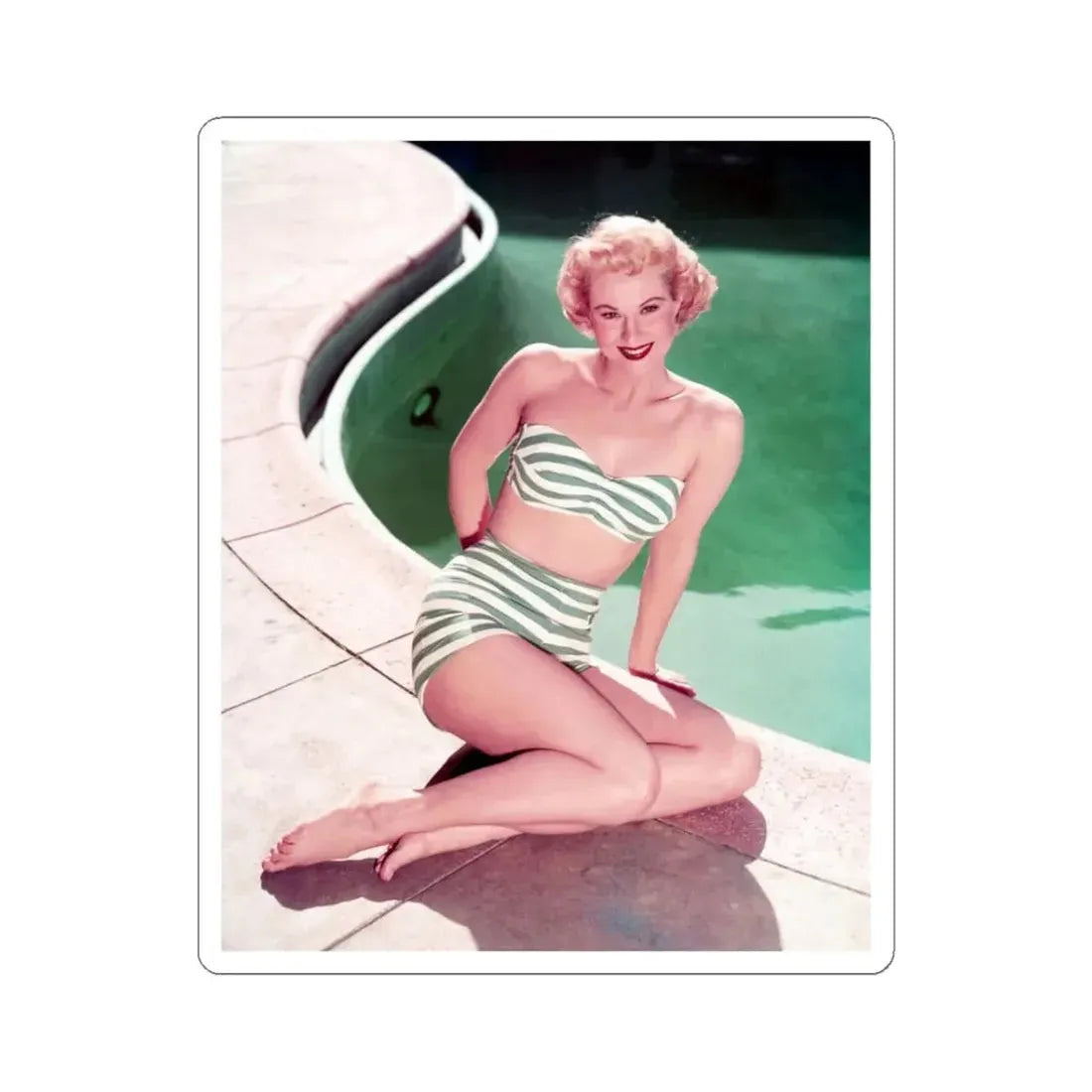 Virginia Mayo #16 (Vintage Female Icon) STICKER Vinyl Kiss-Cut Decal 3 Inch White - The Sticker Space