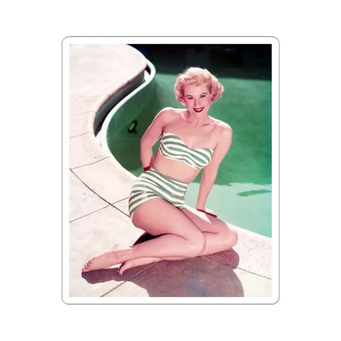 Virginia Mayo #16 (Vintage Female Icon) STICKER Vinyl Kiss-Cut Decal 6 Inch White - The Sticker Space