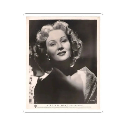 Virginia Mayo #181 (Vintage Female Icon) STICKER Vinyl Kiss-Cut Decal 3 Inch White - The Sticker Space