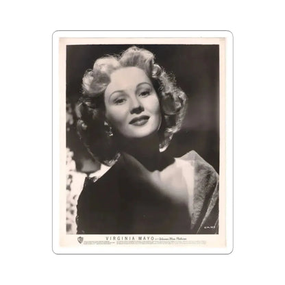 Virginia Mayo #181 (Vintage Female Icon) STICKER Vinyl Kiss-Cut Decal 4 Inch White - The Sticker Space