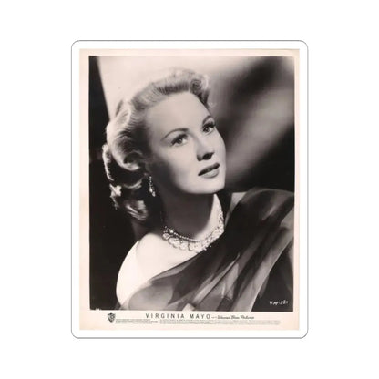 Virginia Mayo #184 (Vintage Female Icon) STICKER Vinyl Kiss-Cut Decal 2 Inch White - The Sticker Space