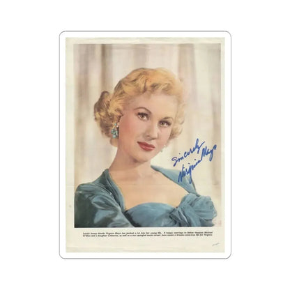 Virginia Mayo #186 (Vintage Female Icon) STICKER Vinyl Kiss-Cut Decal 3 Inch White - The Sticker Space