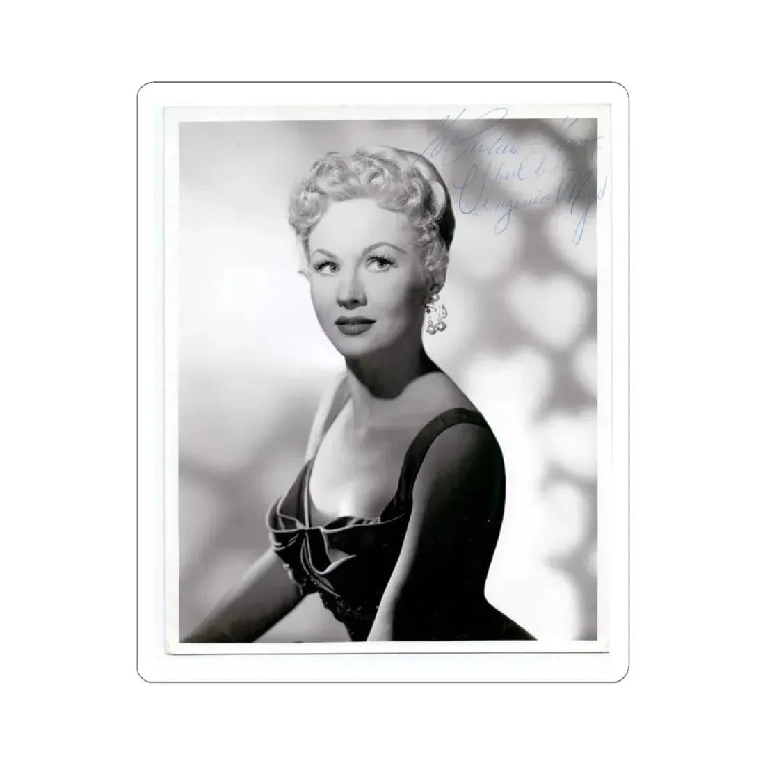 Virginia Mayo #191 (Vintage Female Icon) STICKER Vinyl Kiss-Cut Decal 6 Inch White - The Sticker Space