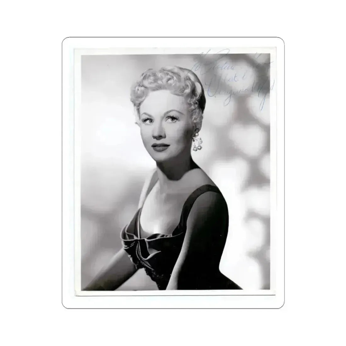 Virginia Mayo #191 (Vintage Female Icon) STICKER Vinyl Kiss-Cut Decal 6 Inch White - The Sticker Space