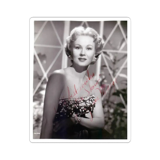 Virginia Mayo #193 (Vintage Female Icon) STICKER Vinyl Kiss-Cut Decal 2 Inch White - The Sticker Space