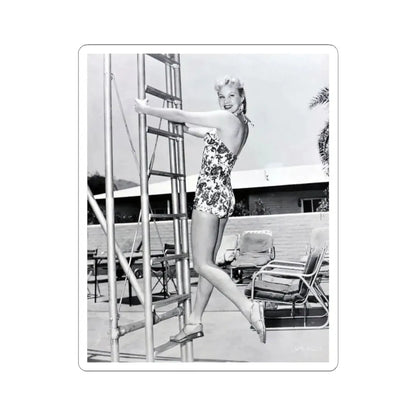 Virginia Mayo #196 (Vintage Female Icon) STICKER Vinyl Kiss-Cut Decal 6 Inch White - The Sticker Space