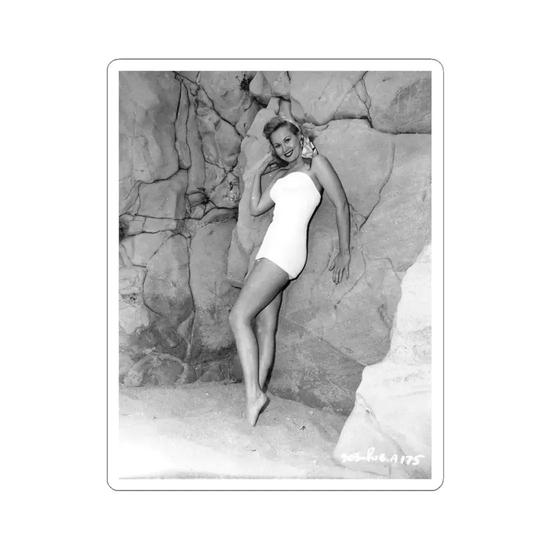 Virginia Mayo #197 (Vintage Female Icon) STICKER Vinyl Kiss-Cut Decal 4 Inch White - The Sticker Space