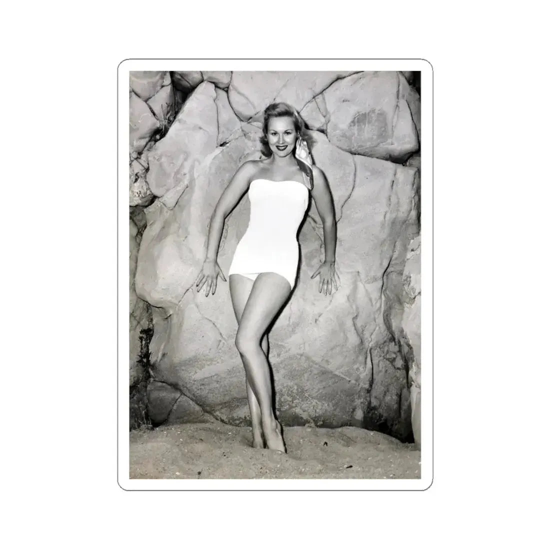 Virginia Mayo #199 (Vintage Female Icon) STICKER Vinyl Kiss-Cut Decal 6 Inch White - The Sticker Space
