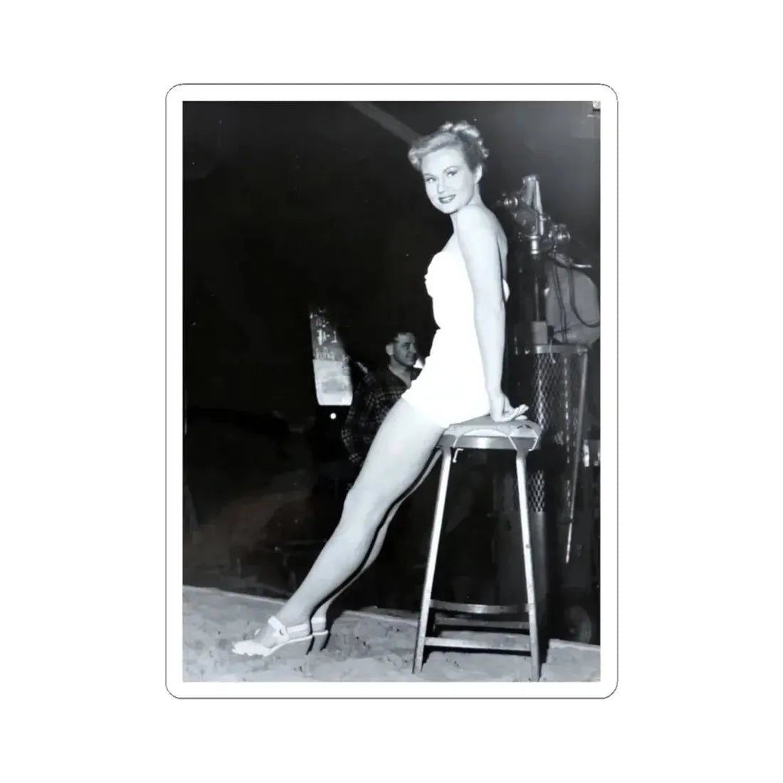 Virginia Mayo #201 (Vintage Female Icon) STICKER Vinyl Kiss-Cut Decal 3 Inch White - The Sticker Space