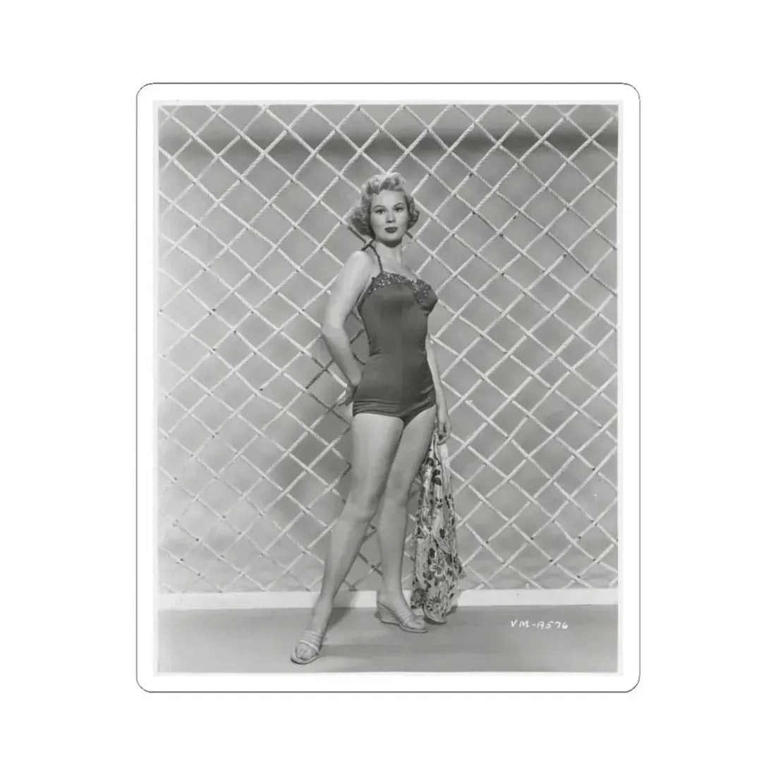 Virginia Mayo #205 (Vintage Female Icon) STICKER Vinyl Kiss-Cut Decal 6 Inch White - The Sticker Space