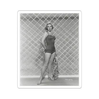 Virginia Mayo #205 (Vintage Female Icon) STICKER Vinyl Kiss-Cut Decal 6 Inch White - The Sticker Space