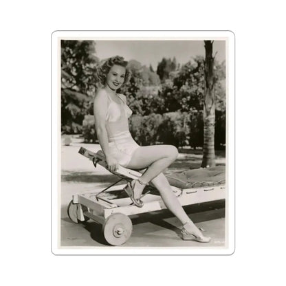 Virginia Mayo #208 (Vintage Female Icon) STICKER Vinyl Kiss-Cut Decal 2 Inch White - The Sticker Space