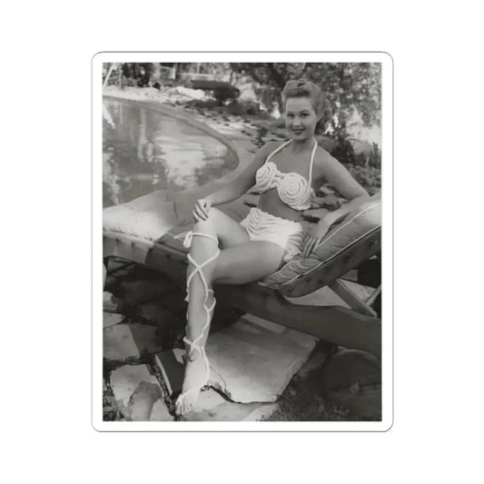 Virginia Mayo #209 (Vintage Female Icon) STICKER Vinyl Kiss-Cut Decal 2 Inch White - The Sticker Space