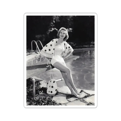 Virginia Mayo #212 (Vintage Female Icon) STICKER Vinyl Kiss-Cut Decal 3 Inch White - The Sticker Space