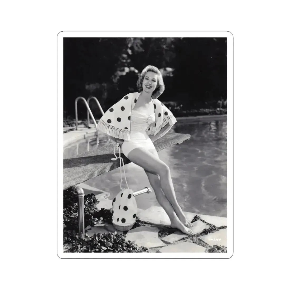 Virginia Mayo #212 (Vintage Female Icon) STICKER Vinyl Kiss-Cut Decal 4 Inch White - The Sticker Space