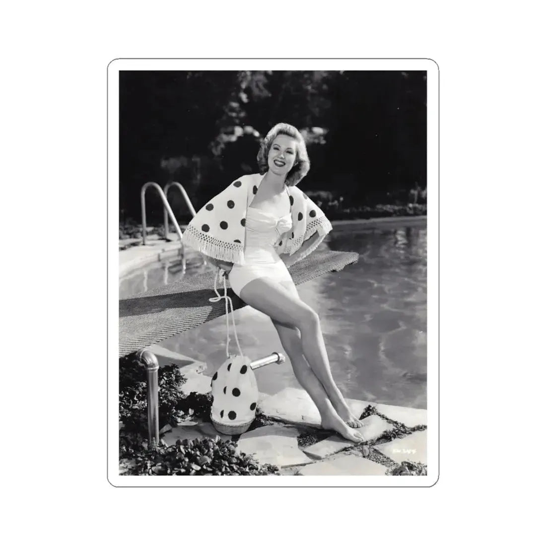 Virginia Mayo #212 (Vintage Female Icon) STICKER Vinyl Kiss-Cut Decal 6 Inch White - The Sticker Space