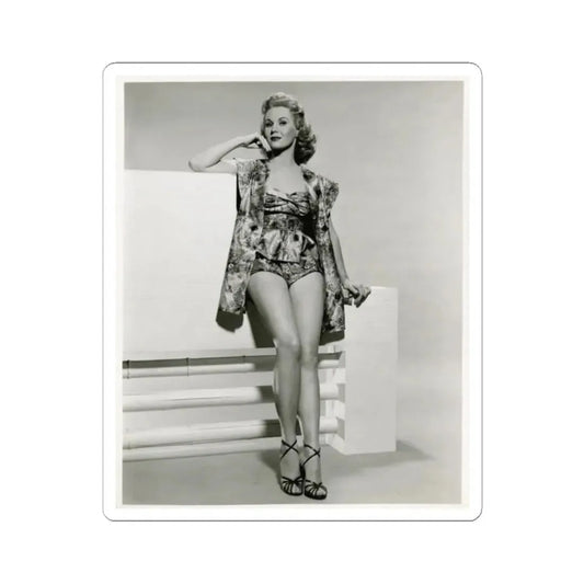 Virginia Mayo #217 (Vintage Female Icon) STICKER Vinyl Kiss-Cut Decal 2 Inch White - The Sticker Space