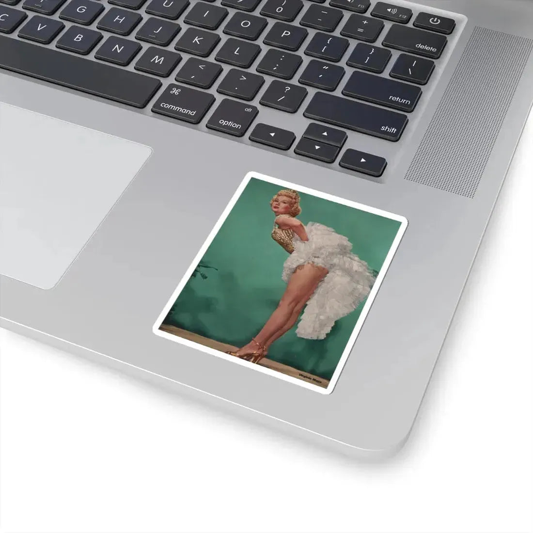 Virginia Mayo #223 - Photoplay Pin-Ups Magazine Issue #05 (Vintage Female Icon) STICKER Vinyl Kiss-Cut Decal - The Sticker Space
