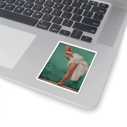 Virginia Mayo #223 - Photoplay Pin-Ups Magazine Issue #05 (Vintage Female Icon) STICKER Vinyl Kiss-Cut Decal - The Sticker Space