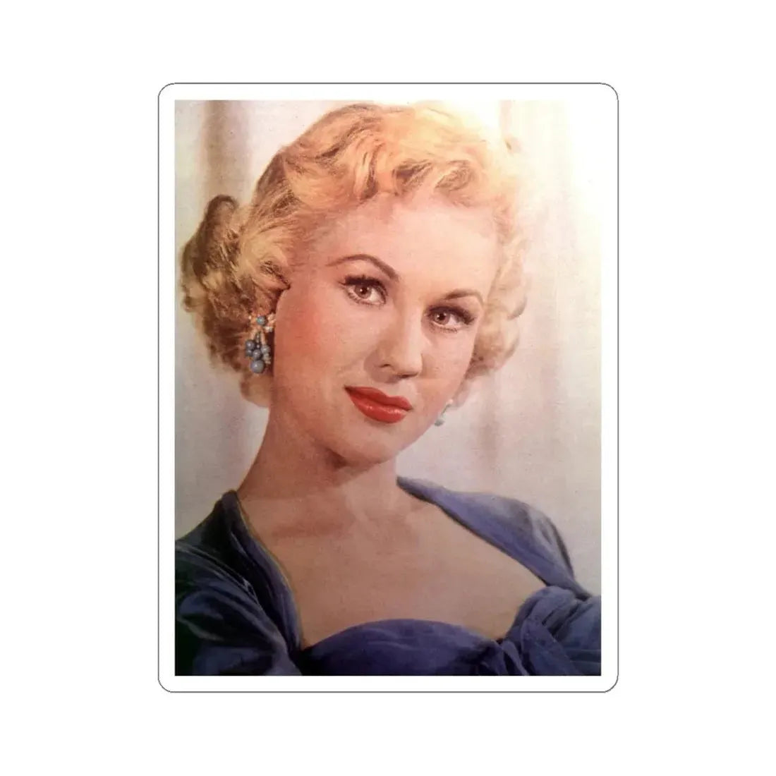 Virginia Mayo #237 (Vintage Female Icon) STICKER Vinyl Kiss-Cut Decal 6 Inch White - The Sticker Space